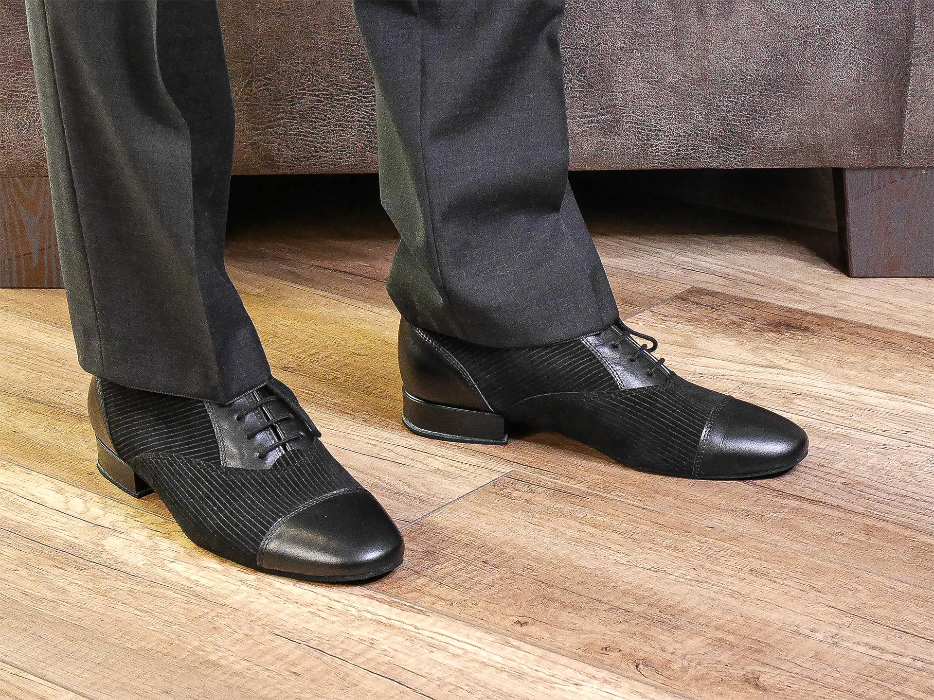 Diamant 077-075-165 Professional Men's Ballroom Dance Shoes - Latin, Tango, Salsa & Swing - Premium Leather Sole for Smooth Movement on Dance Floors