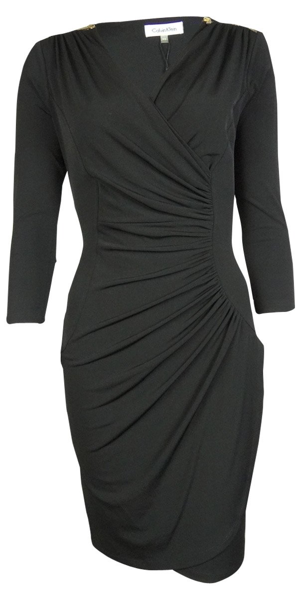 Calvin Klein Wrap Dress for Women - Office & Party Wear