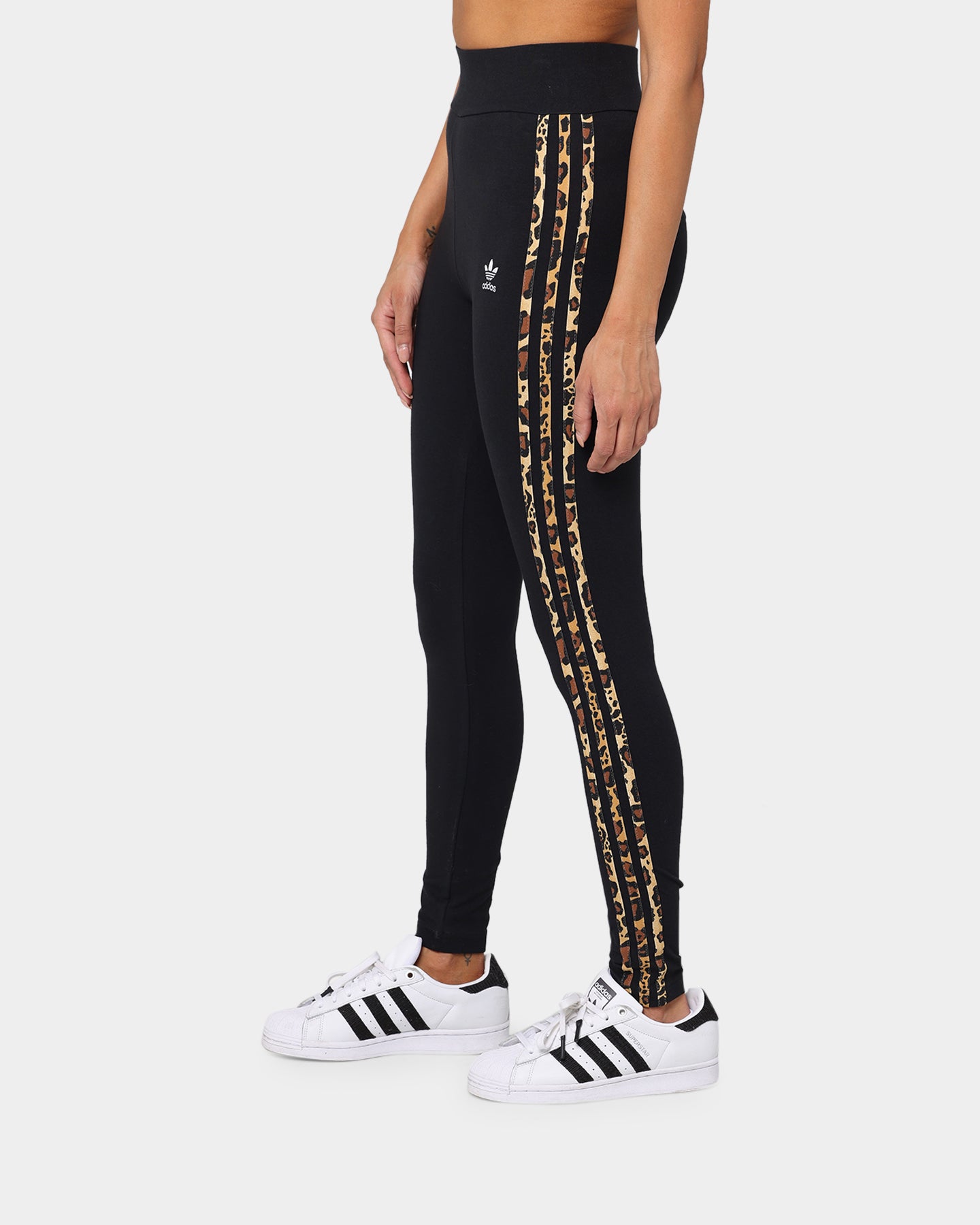 Adidas Women's Running Tights - Black High-Waisted Yoga Pants for Workout & Gym - Stretchy Comfortable Leggings for Fitness, Jogging & Lounge Wear