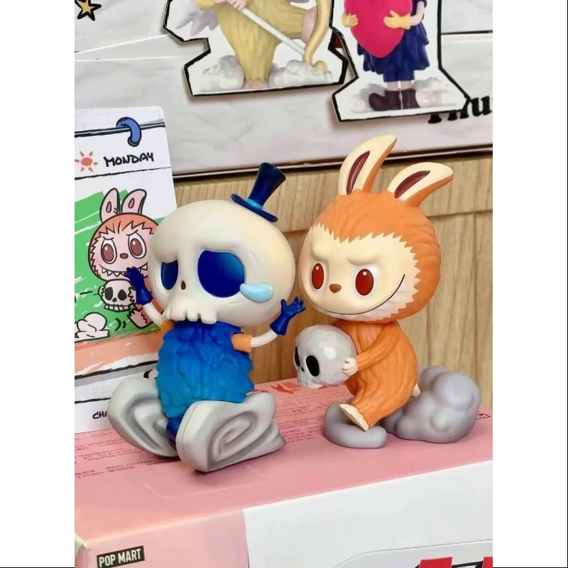 Labubu The Monsters Mischief Diary Series Chasing Monday Action Figure - Cute Collectible Vinyl Art Toy for Anime Fans & Home Decor | Perfect for Display, Gifts & Pop Culture Enthusiasts