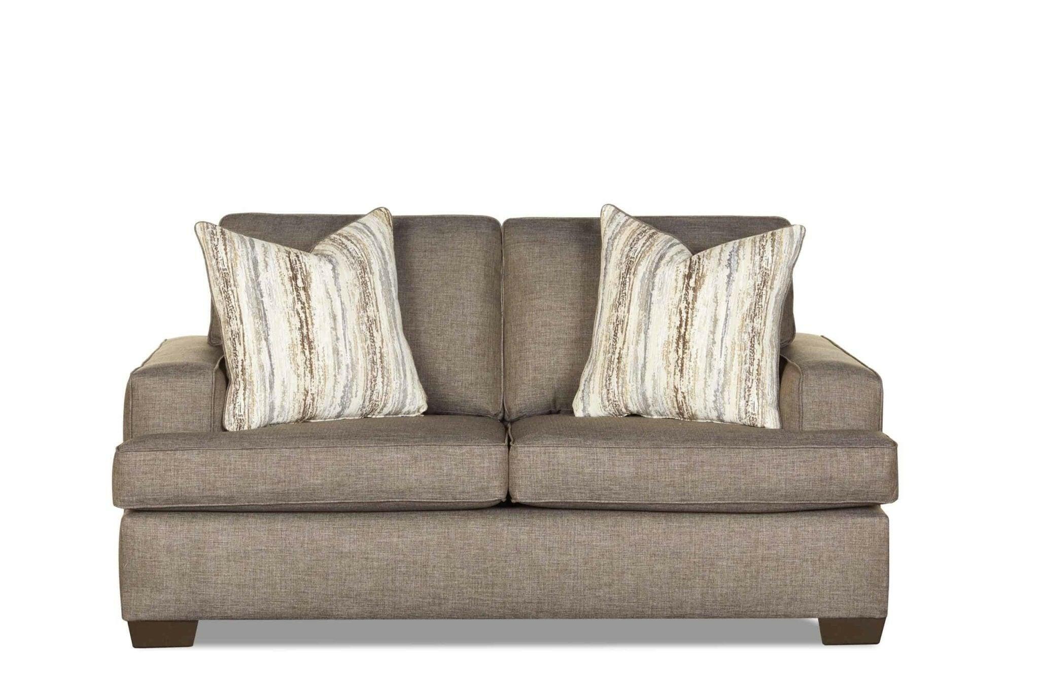 Fairview Sly After Dark Sofa & Loveseat Set 310SLYAFT - Modern 2-Piece Living Room Furniture for Small Spaces, Apartment & Home Theater Seating