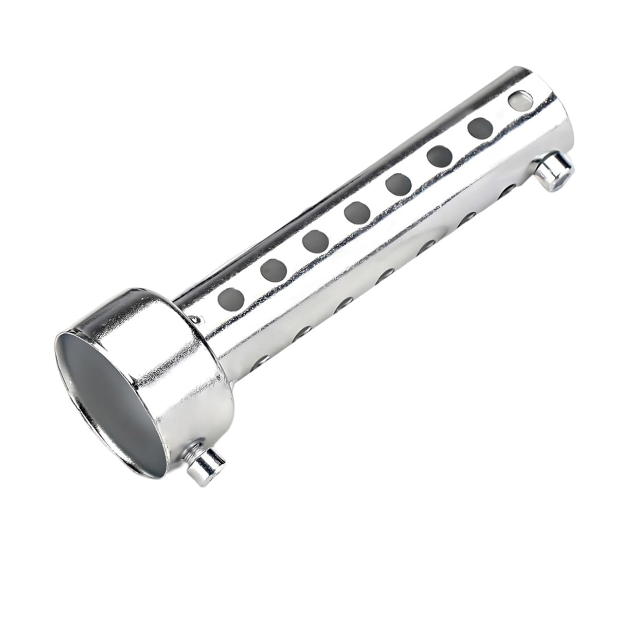 Stainless Steel Motorcycle Exhaust Muffler - 45mm Universal Fit for Enhanced Sound Performance
