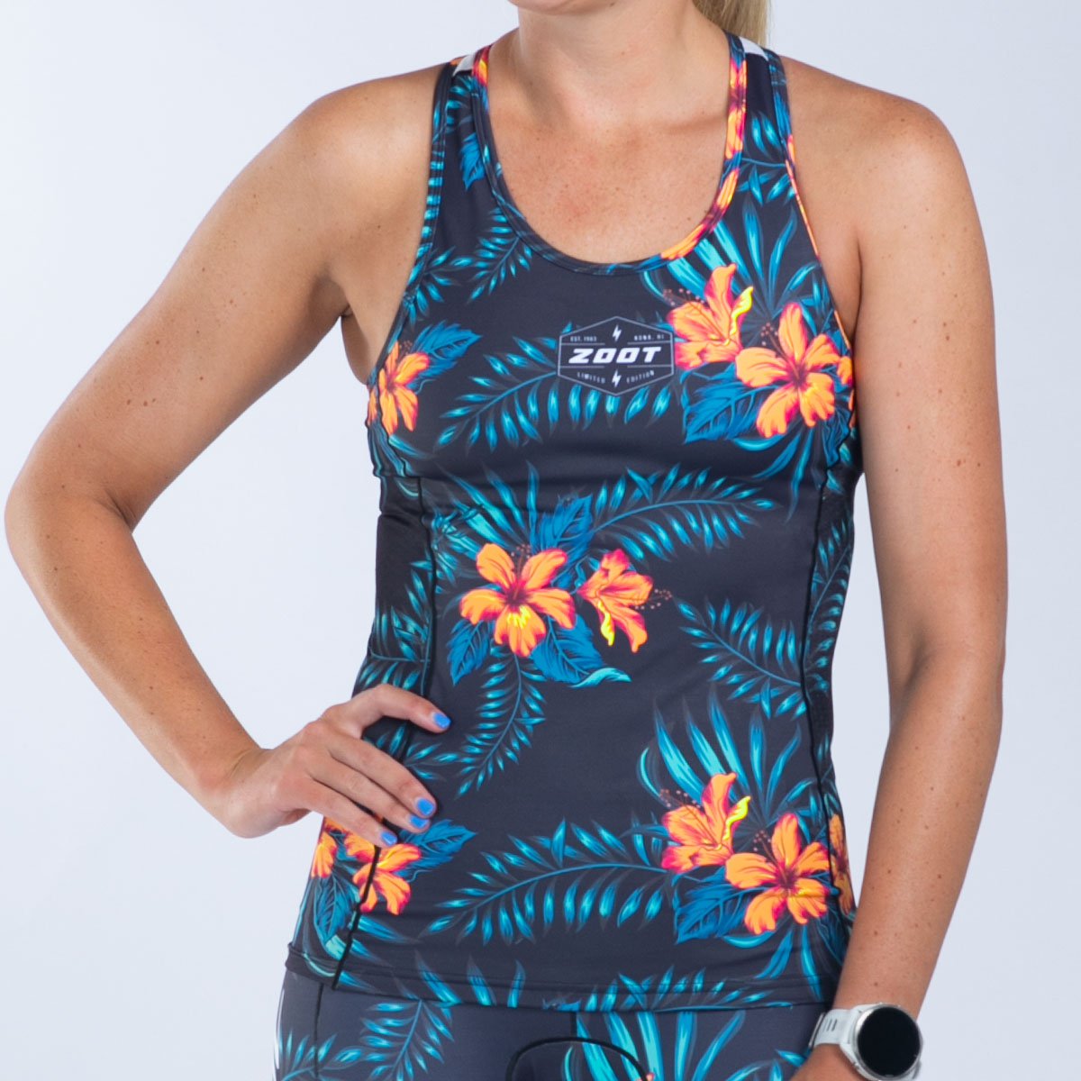Women's Limited Edition Tri Racerback Sports Bra - Moisture-Wicking Workout Top for Running, Yoga & Gym - Perfect for High-Intensity Training & Active Lifestyle