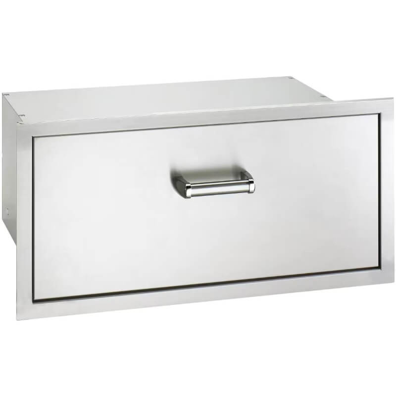Fire Magic Premium Flush 30-Inch Masonry Single Access Drawer 53830SC - Perfect for Outdoor Kitchens, Patios, and Backyard BBQs