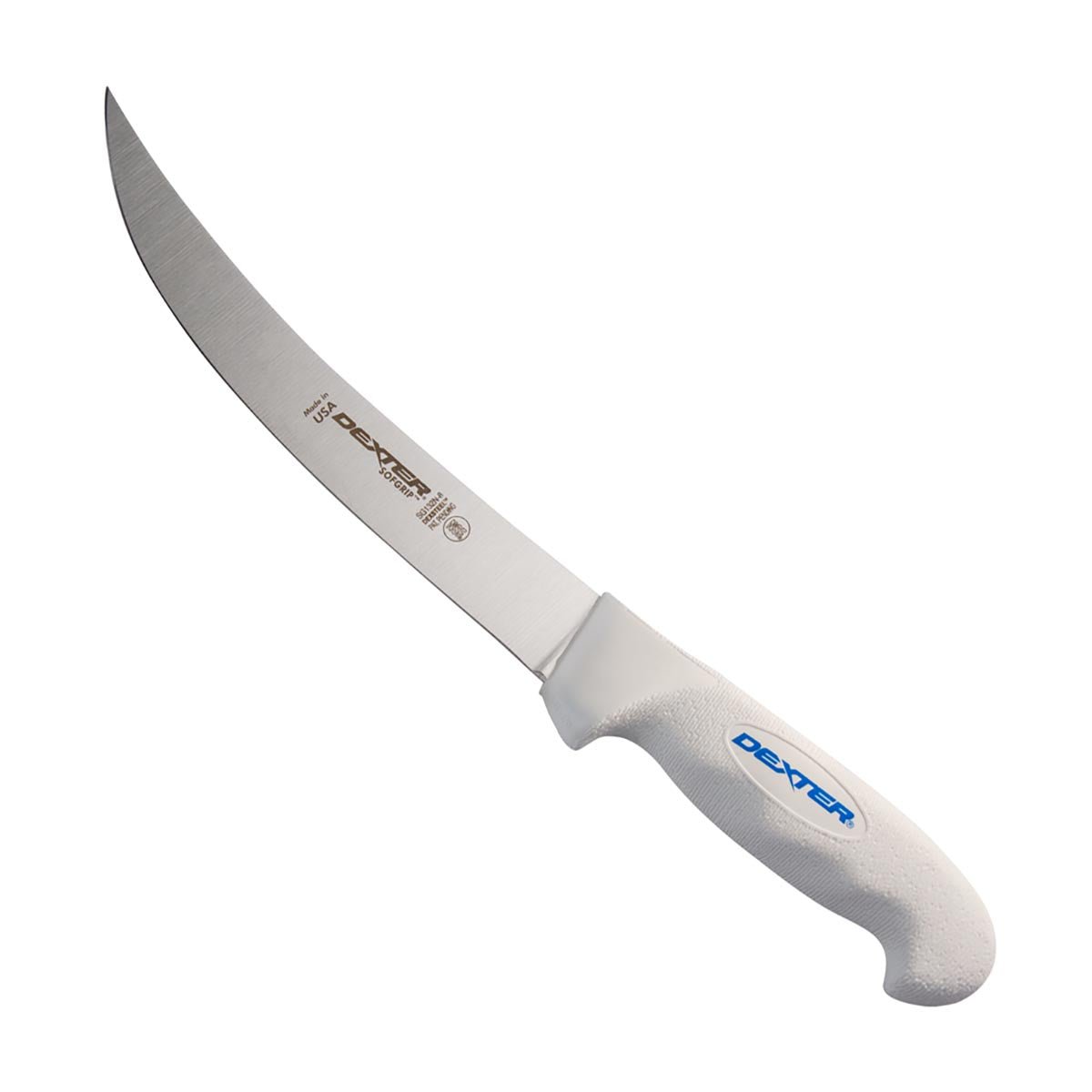 Dexter Outdoors 8-Inch SofGrip Fillet Knife - Sharp Stainless Steel Fishing Knife for Cleaning, Filleting Fish - Perfect for Camping, Boating & Outdoor Cooking