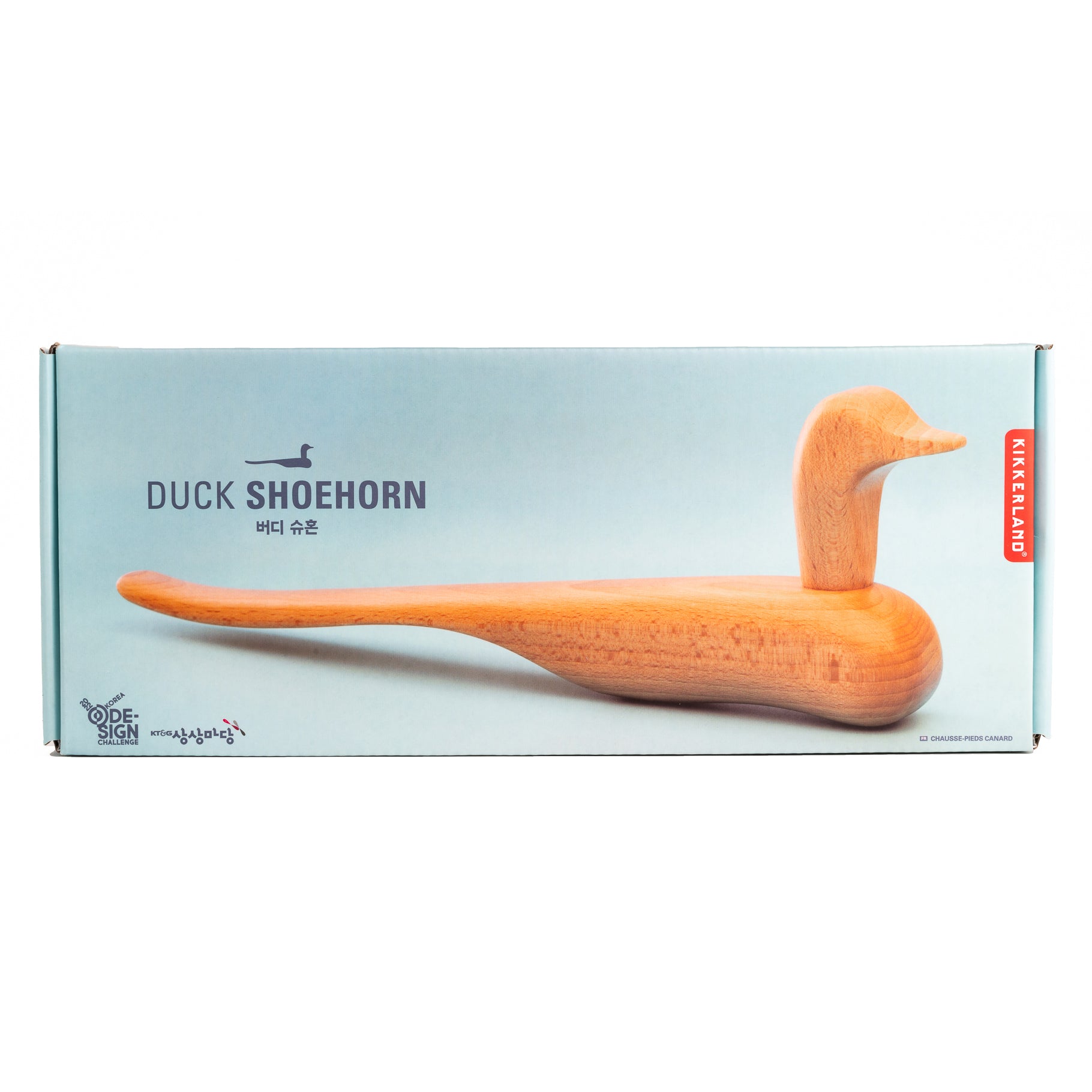Premium Duck Shoehorn - Ergonomic Long Handle Shoe Horn for Easy Slip-On - Perfect for Seniors, Kids & People with Mobility Issues - Great for Home, Travel & Daily Use