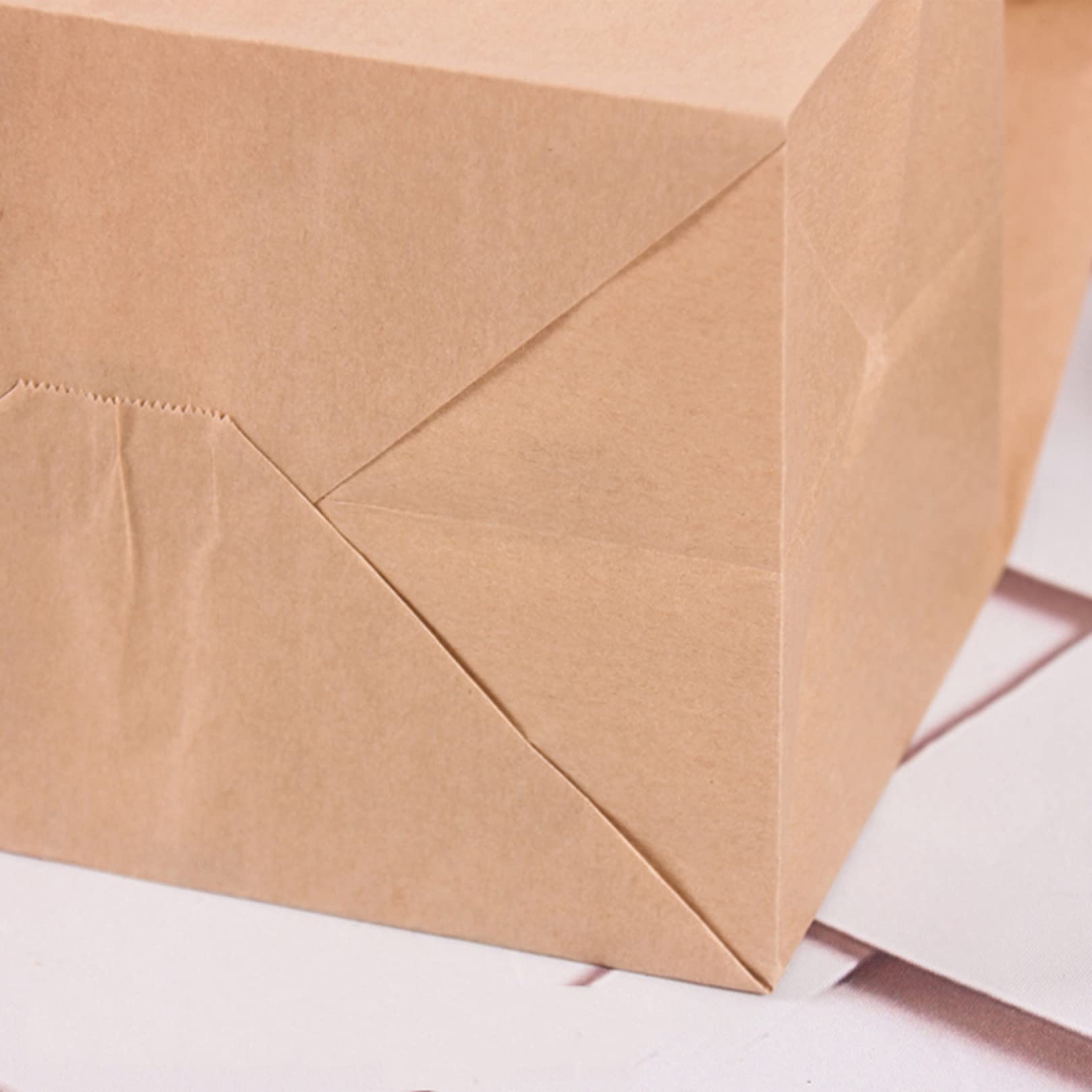 10-Pack Eco-Friendly Brown Kraft Paper Bags - Perfect for Storing Desserts, Bento Boxes, Snacks & Jewelry - Ideal for Parties, Picnics, Gifts & Small Business Packaging