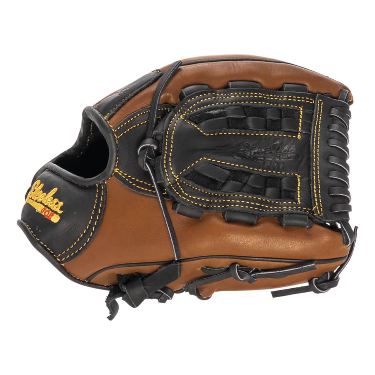 12-Inch Pro Select Basket Weave Web Baseball Glove - Premium Leather Mitt for Youth & Adult Players - Perfect for Training, Games & Fielding Practice