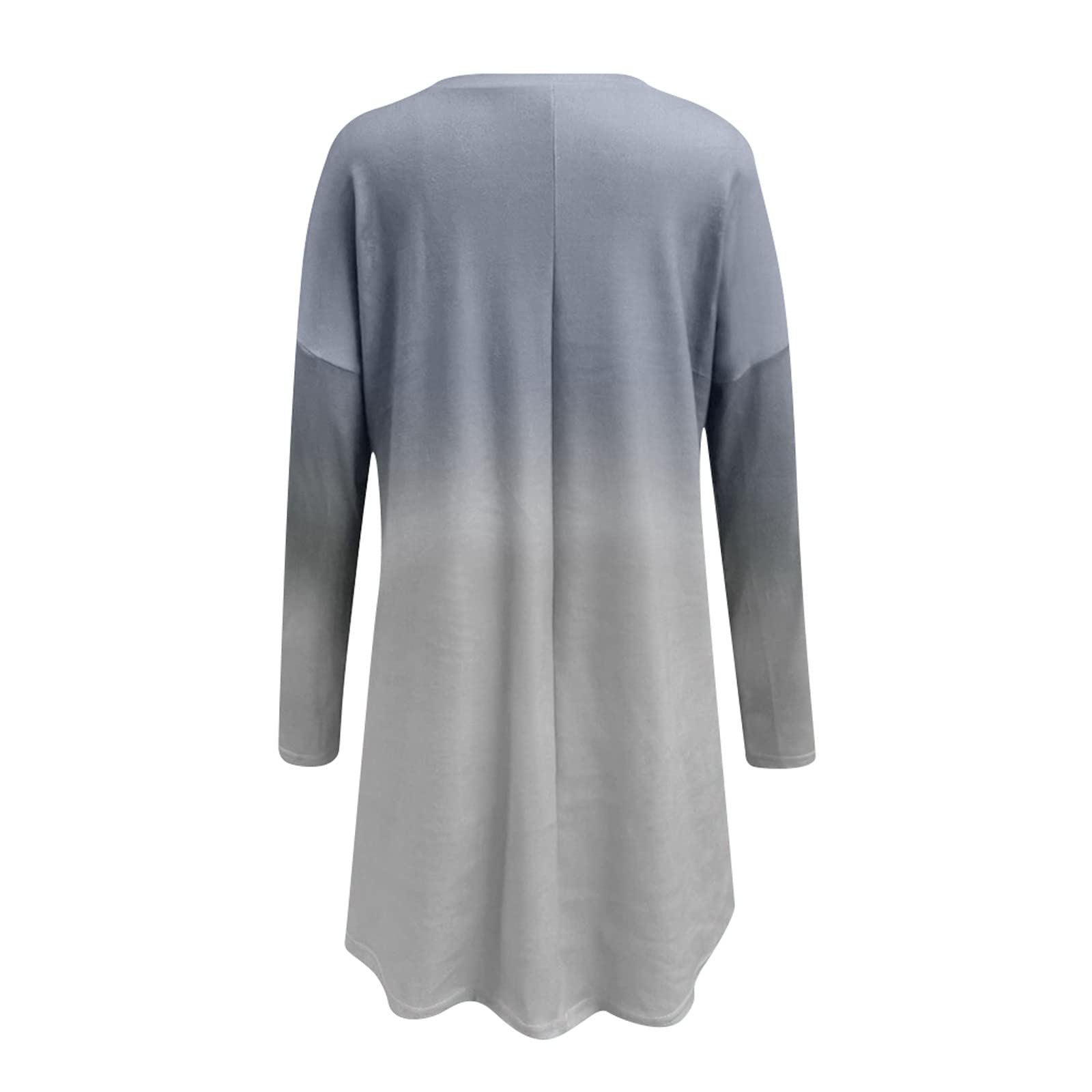 Women's Christmas Tree Graphic Long Sleeve Pullover Sweatshirt - Cozy Loose Casual Blouse for Holiday Movie Nights & Festive Gatherings
