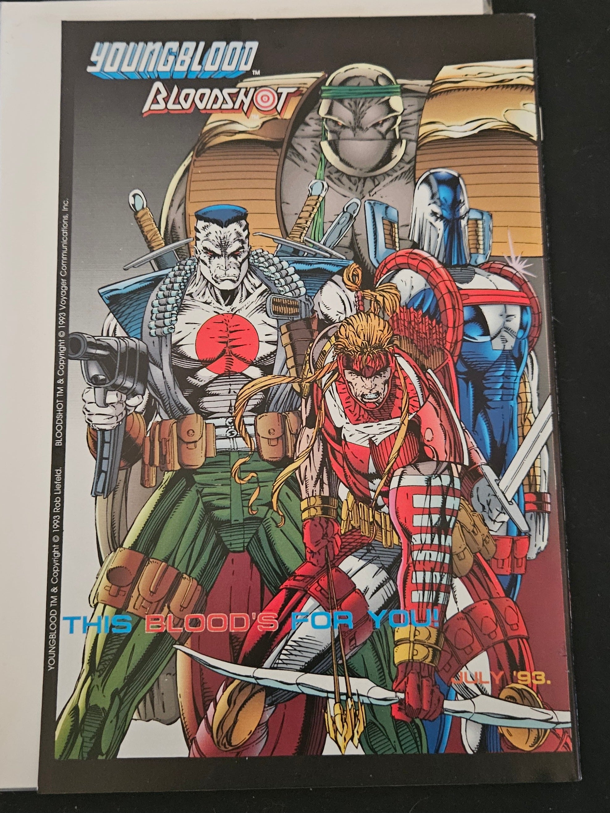 Youngblood #4: The War on the World - Image Comics 1992 Edition | Superhero Comic Book for Collectors & Fans | Perfect for Comic Conventions & Display