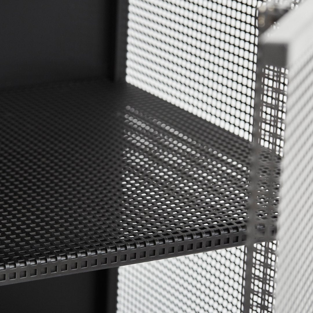 Kristina Dam Studio Grid Cabinet - Modern Scandinavian Storage Solution for Living Room, Bedroom & Office Organization