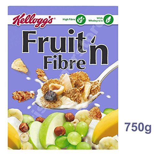 Kellogg's Fruit 'n' Fibre Cereal 750g - Healthy Breakfast & Snack