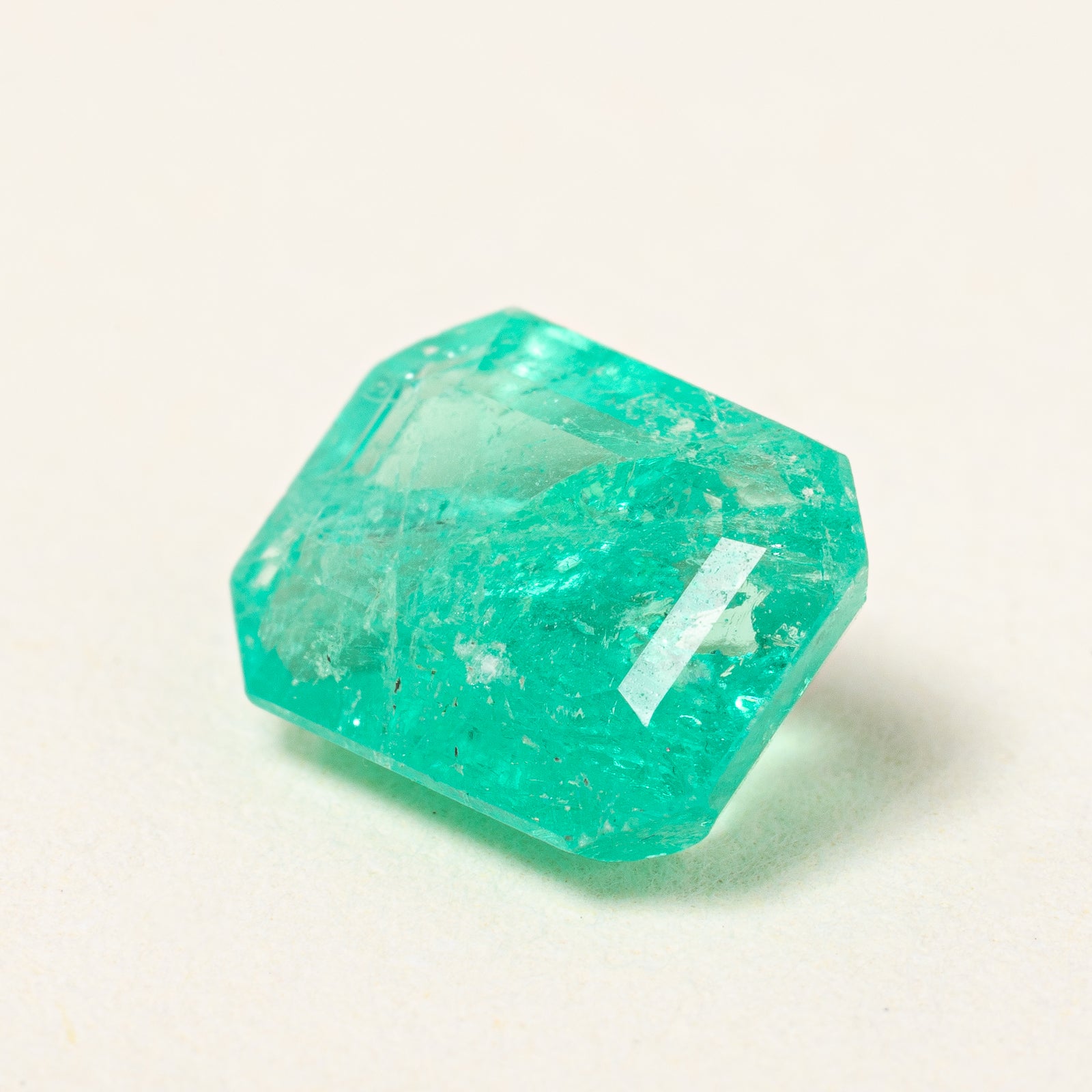 1.48ct Natural Rectangular Step Cut Loose Emerald Gemstone for Jewelry Making - Engagement Rings, Pendants & Earrings