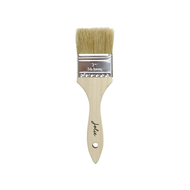 Jolie Chip Brush - Premium Wood Handle Paint Brush for DIY, Crafts & Home Projects - Perfect for Staining, Varnishing & Woodworking