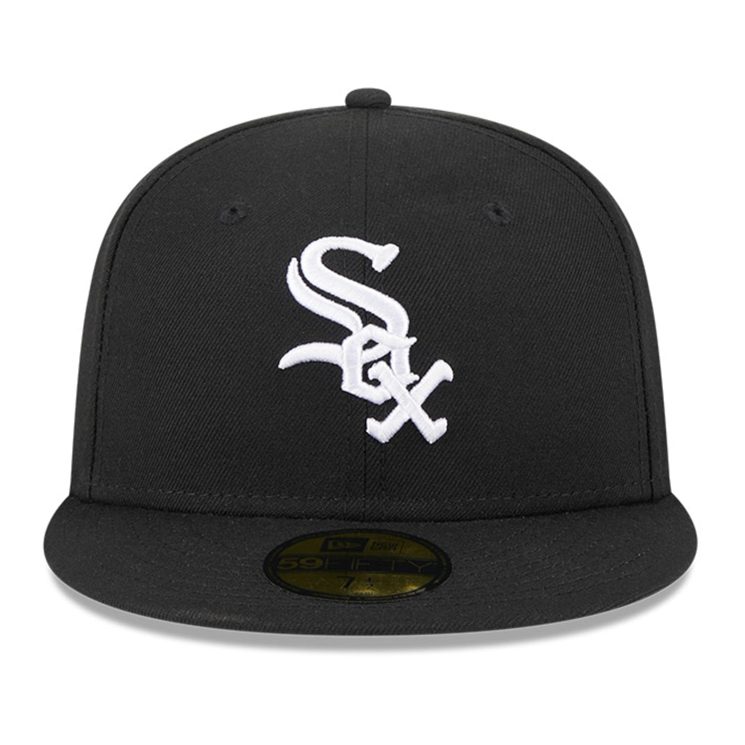 New Era 59Fifty Authentic MLB Chicago White Sox Baseball Cap - Official Licensed Black Snapback Hat for Men & Women | Game Day, Streetwear & Sports Fan Fashion