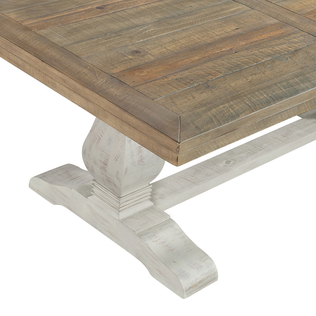 Modern Napa Coffee Table - Solid Wood Living Room Center Table with Storage Shelf | Perfect for Small Spaces, Apartments & Cozy Home Decor