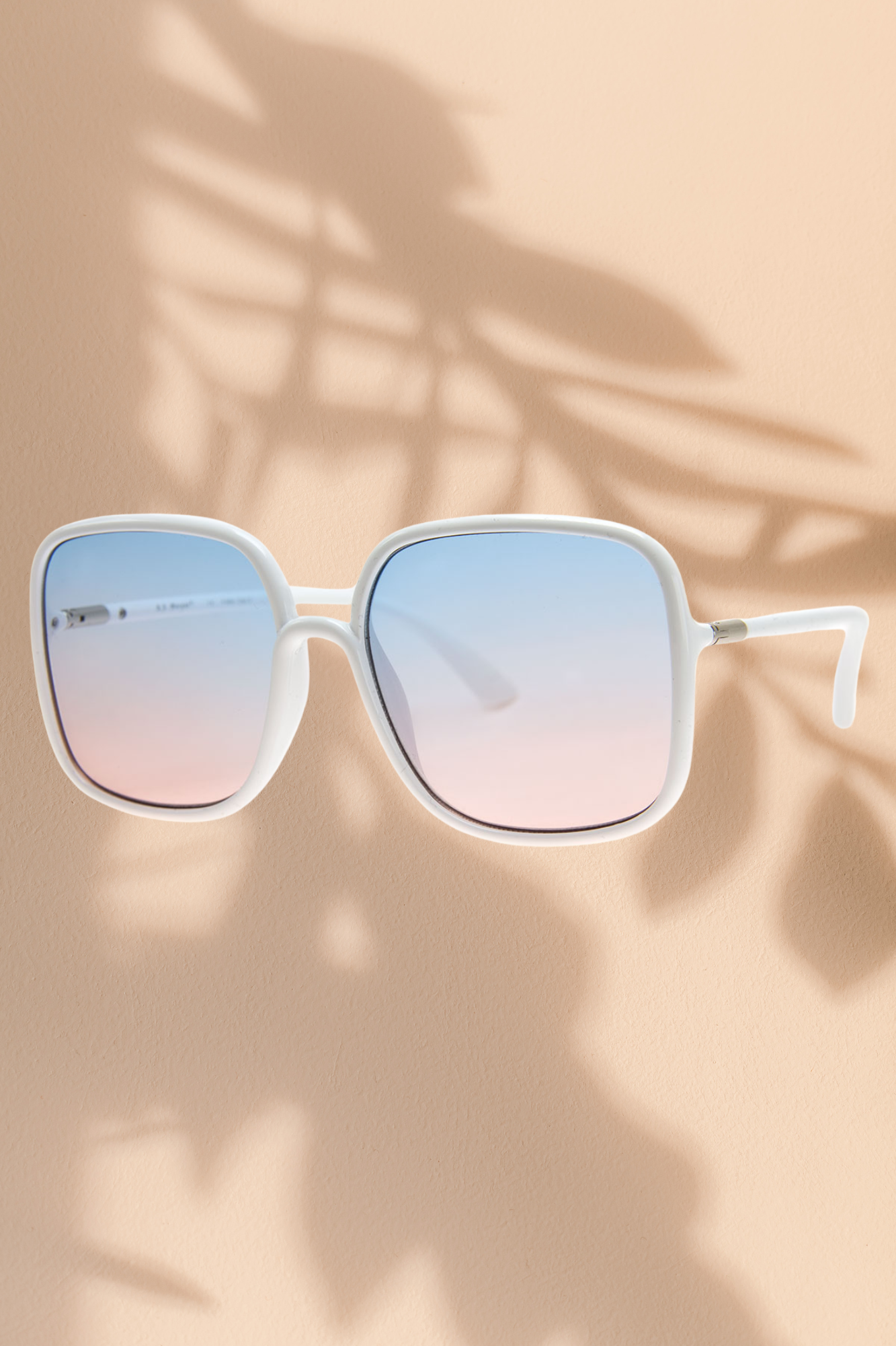 Stylish White Posterity Sunnies - Trendy Sunglasses for Women & Men - Perfect for Beach, Driving & Outdoor Activities