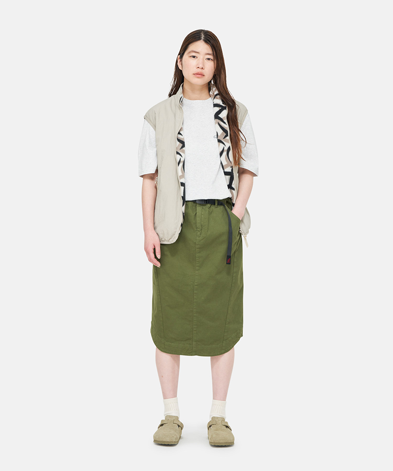 Lili Midi Skirt for Women - Flowy A-Line Skirt with Pockets, High Waist Summer Skirt - Perfect for Casual Outfits, Office Wear & Date Nights