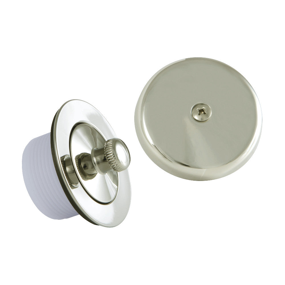 Lift & Turn Tub Drain Kit - Easy Install Bathroom Sink Drain Stopper - Perfect for Bathtub, Shower, and Sink Drain Replacement (Chrome Finish)