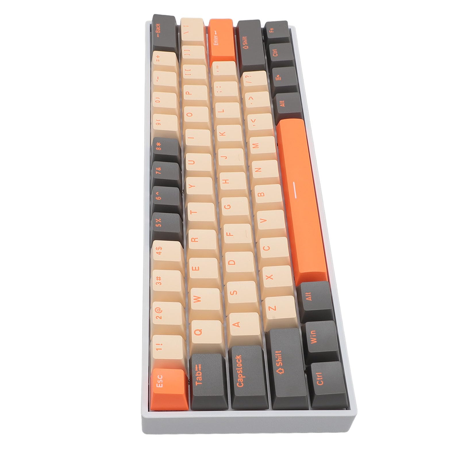 Elprico 61-Key Wireless Mechanical Gaming Keyboard with RGB Backlight - Bluetooth, USB, 2.4G Wireless 3-in-1 Connectivity for PC, Mac, Laptop - Perfect for Gaming, Office Work & Typing Enthusiasts