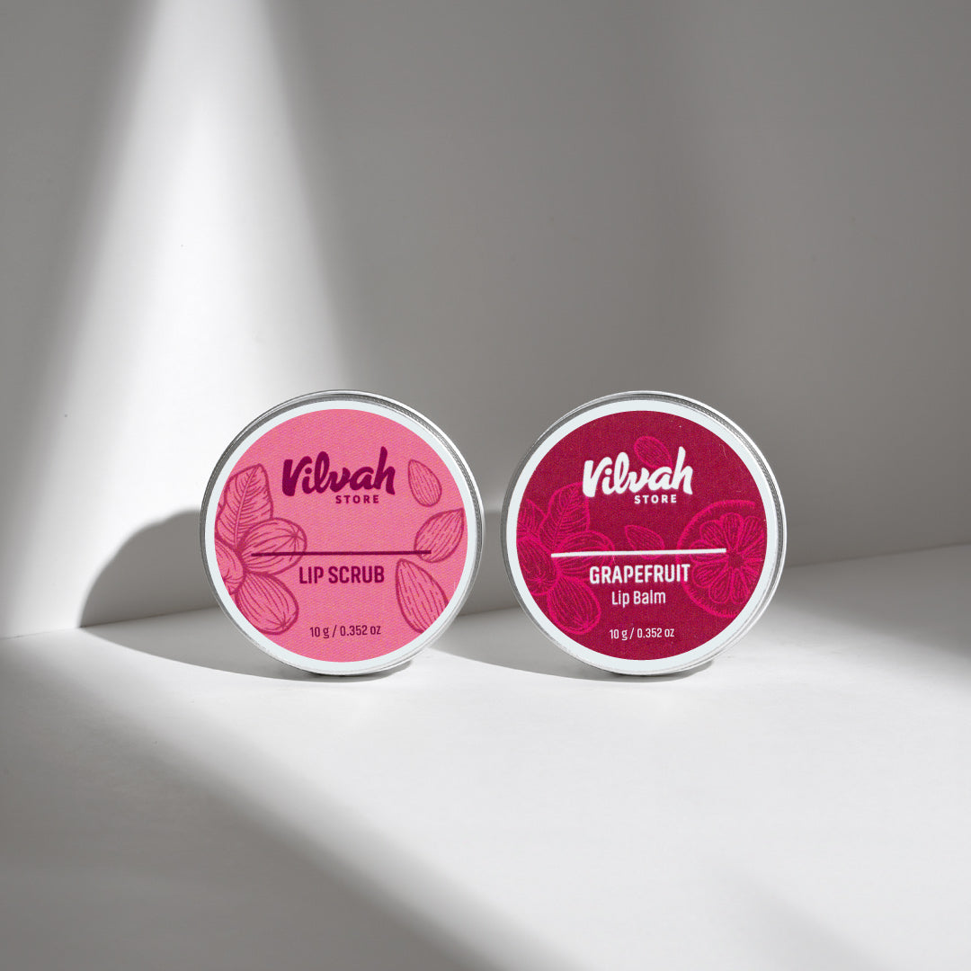 Best Lip Nourishing Kit for Dry Lips - Hydrating Lip Care Set with Shea Butter & Vitamin E - Perfect for Winter, Travel & Daily Lip Treatment