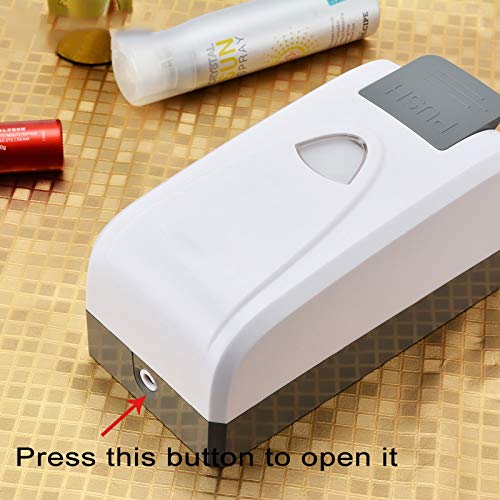 Refillable 1000ml Wall Mount Foam Soap Dispenser for Bathroom & Kitchen - Large Capacity Plastic Hand Sanitizer Dispenser for Home, Hotel, and Office Use - Perfect for Sink Countertop and Washroom Accessories