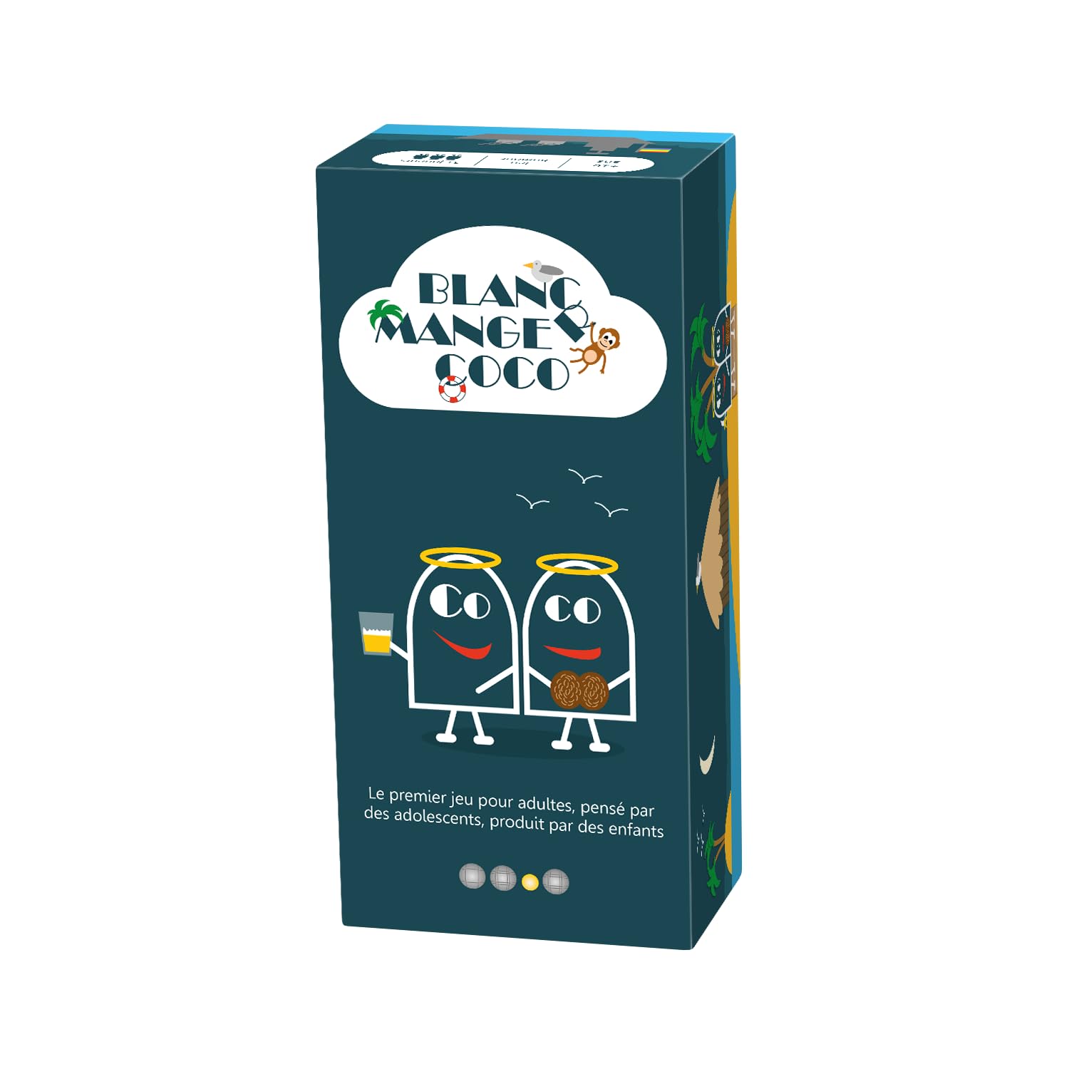 BLANC MANGER COCO - The First Adult Game Designed by Teens, Made by Kids - 600 Cards | Fun Party Game for Adults & Family Game Night