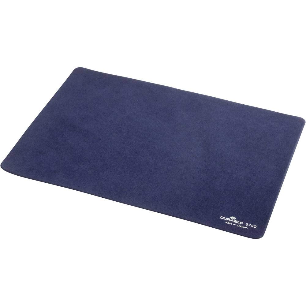 Premium 570007 Mouse Pad - Extra Flat & Velour-Like Surface (300x200x2mm) - Dark Blue - Ideal for Office, Gaming & Home Workspaces
