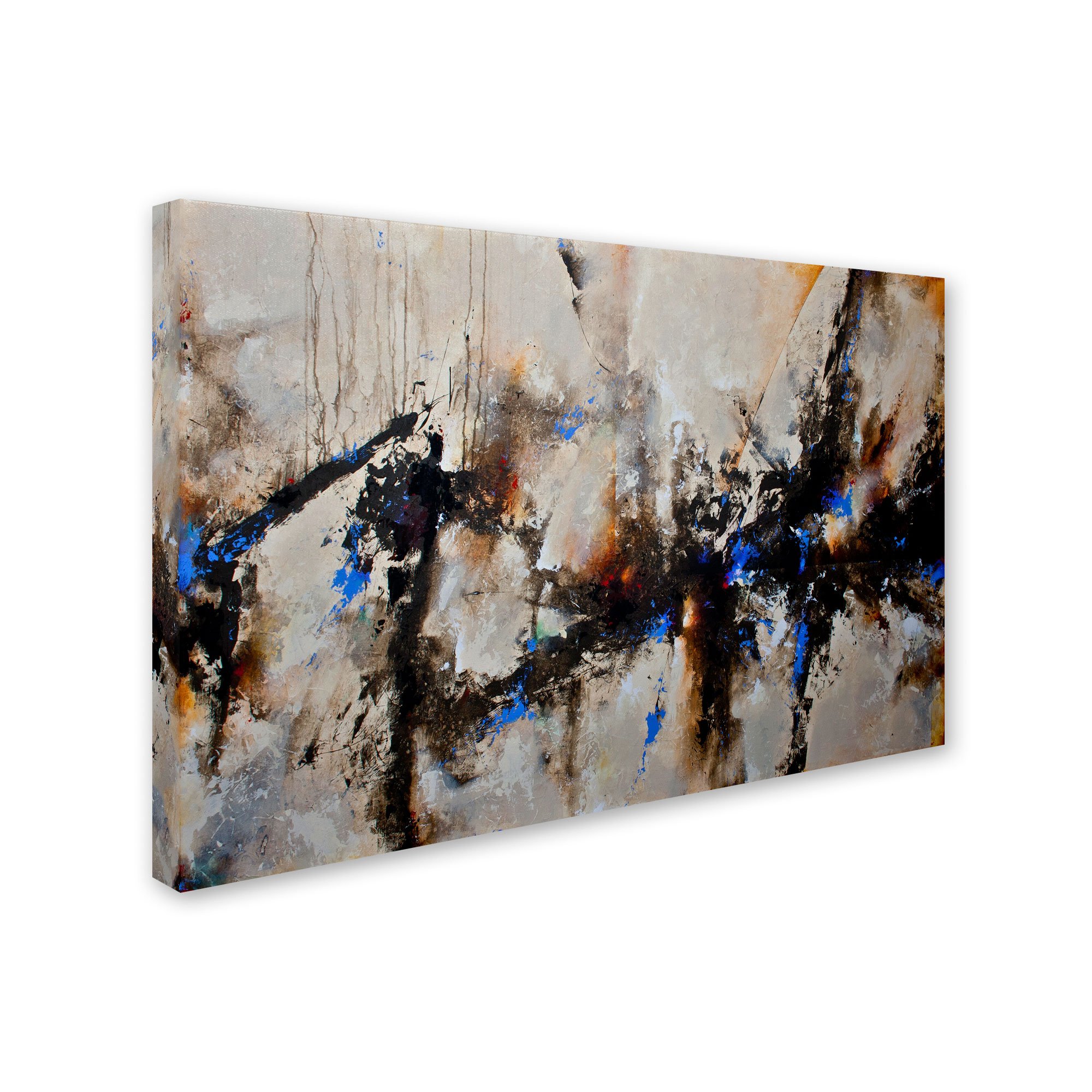 Trademark Fine Art 'Sands of Time III' Canvas Wall Art by CH Studios - Perfect for Living Room, Bedroom & Office Decor