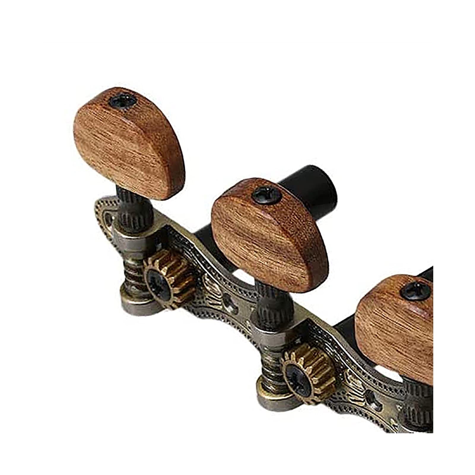 2Pcs Guitar Tuning Pegs Machine Heads - Premium Classical Guitar Tuners & Tuning Keys for Acoustic/Nylon String Guitars | Perfect for Guitar Maintenance, Replacement Parts & Music Performances