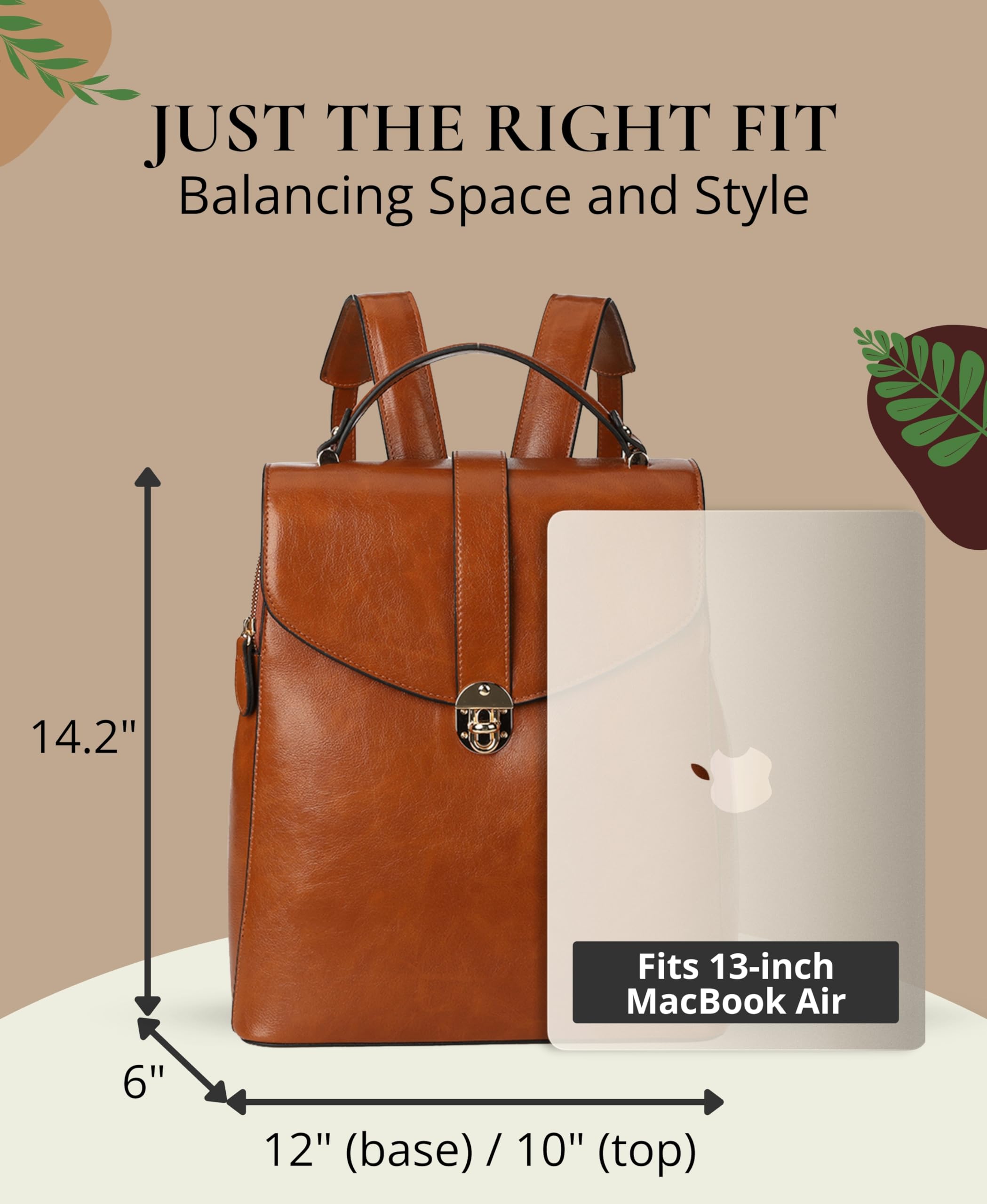Layla Women's Laptop Backpack - 13