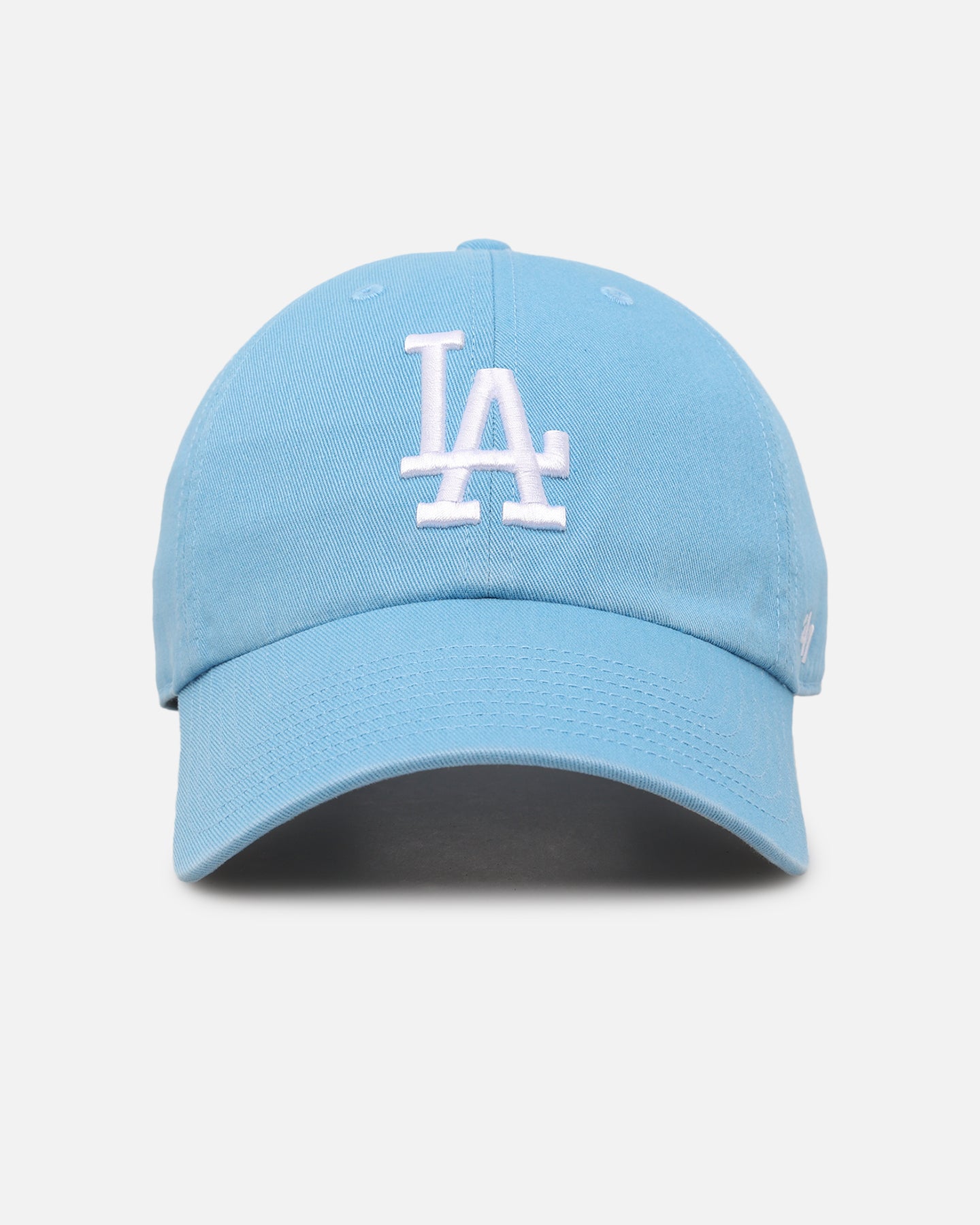 47 Brand Los Angeles Dodgers 'Ballpark' 47 Clean Up Strapback Columbia Cap - Official MLB Baseball Hat for Men & Women, Perfect for Games, Casual Wear & Sports Fans