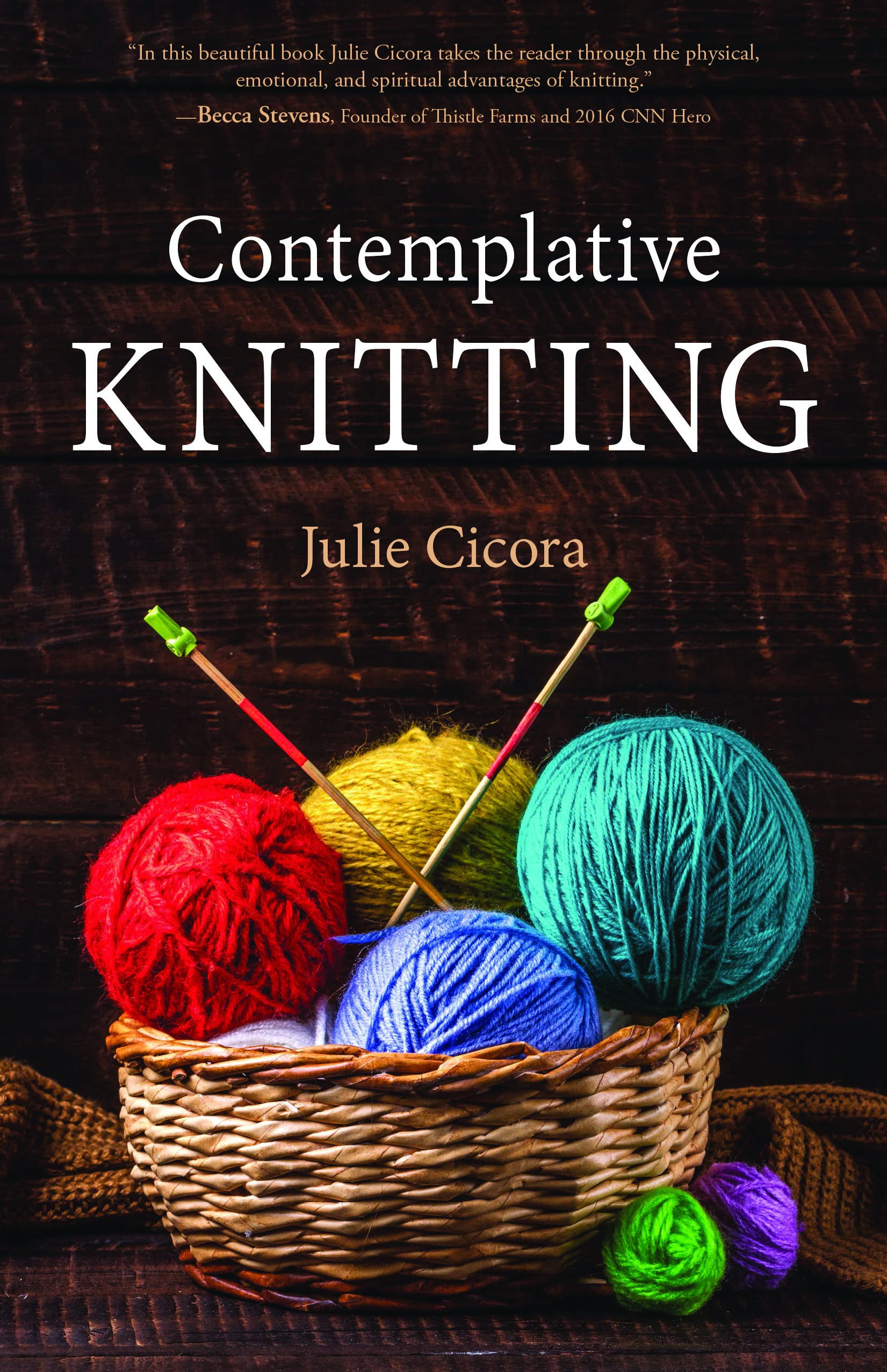Contemplative Knitting - Relaxing Yarn Craft Kit for Stress Relief & Mindfulness | Perfect for Meditation, Therapy & Creative Hobbies