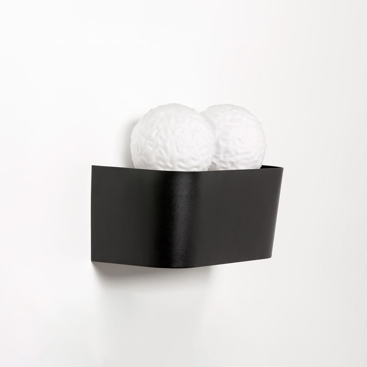 SONETTE 2 Modern Wall Light with Yosh Glass Shade - Elegant Sconce Lighting for Bedroom, Living Room & Hallway Decor