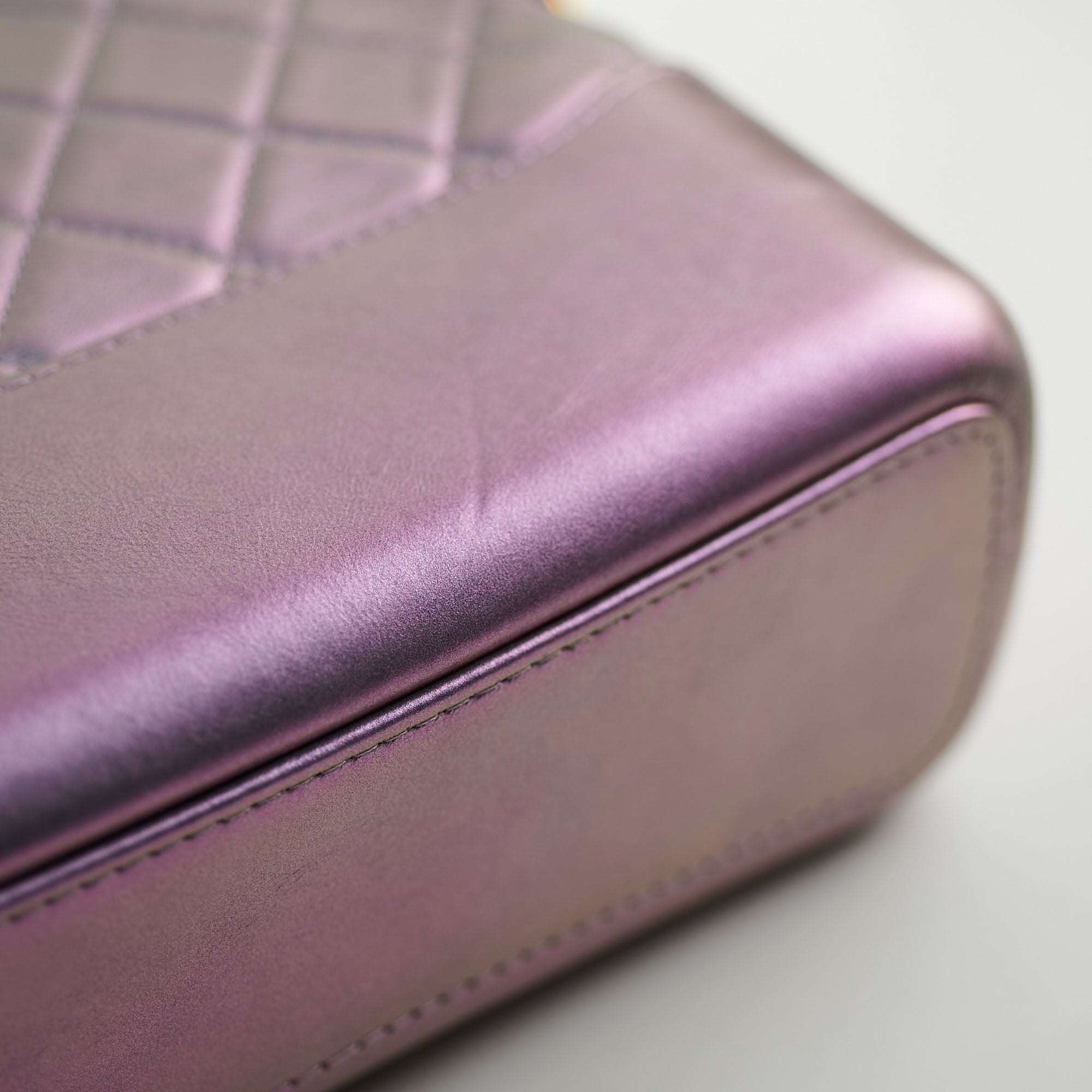 Chanel Gabrielle Iridescent Purple Handbag - Luxury Designer Shoulder Bag for Women | Perfect for Evening Parties, Date Nights & Special Occasions