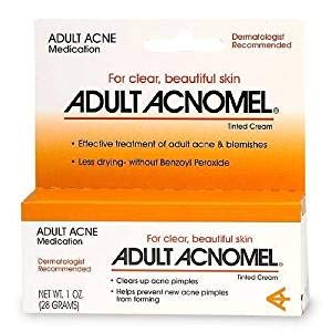 Acnomel Adult Acne Treatment Cream - Fast-Acting Medicated Formula for Clear Skin | Ideal for Daily Use & Overnight Spot Treatment