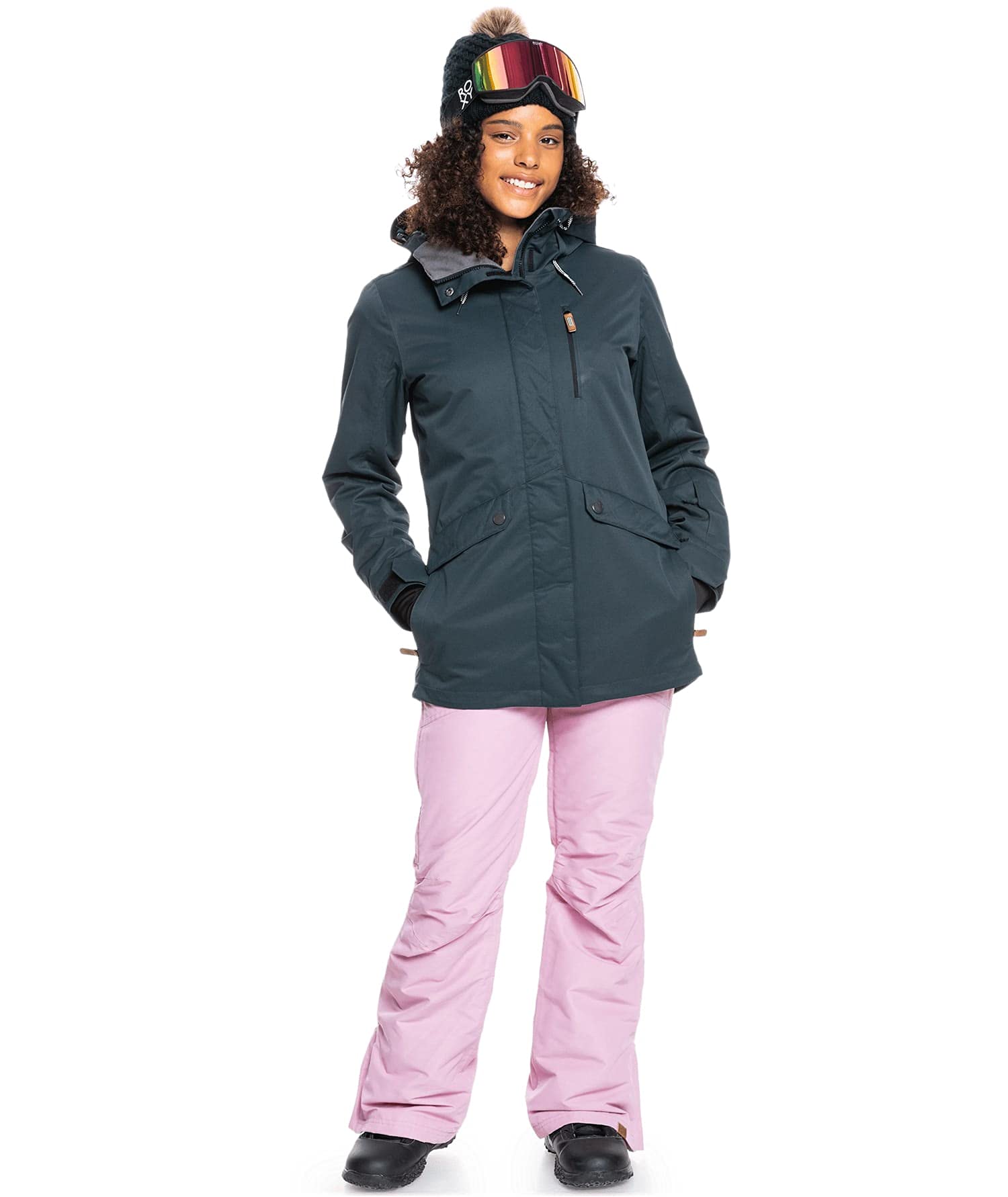 Roxy Women's Andie PrimaLoft Jacket - Warm Winter Coat for Outdoor Activities
