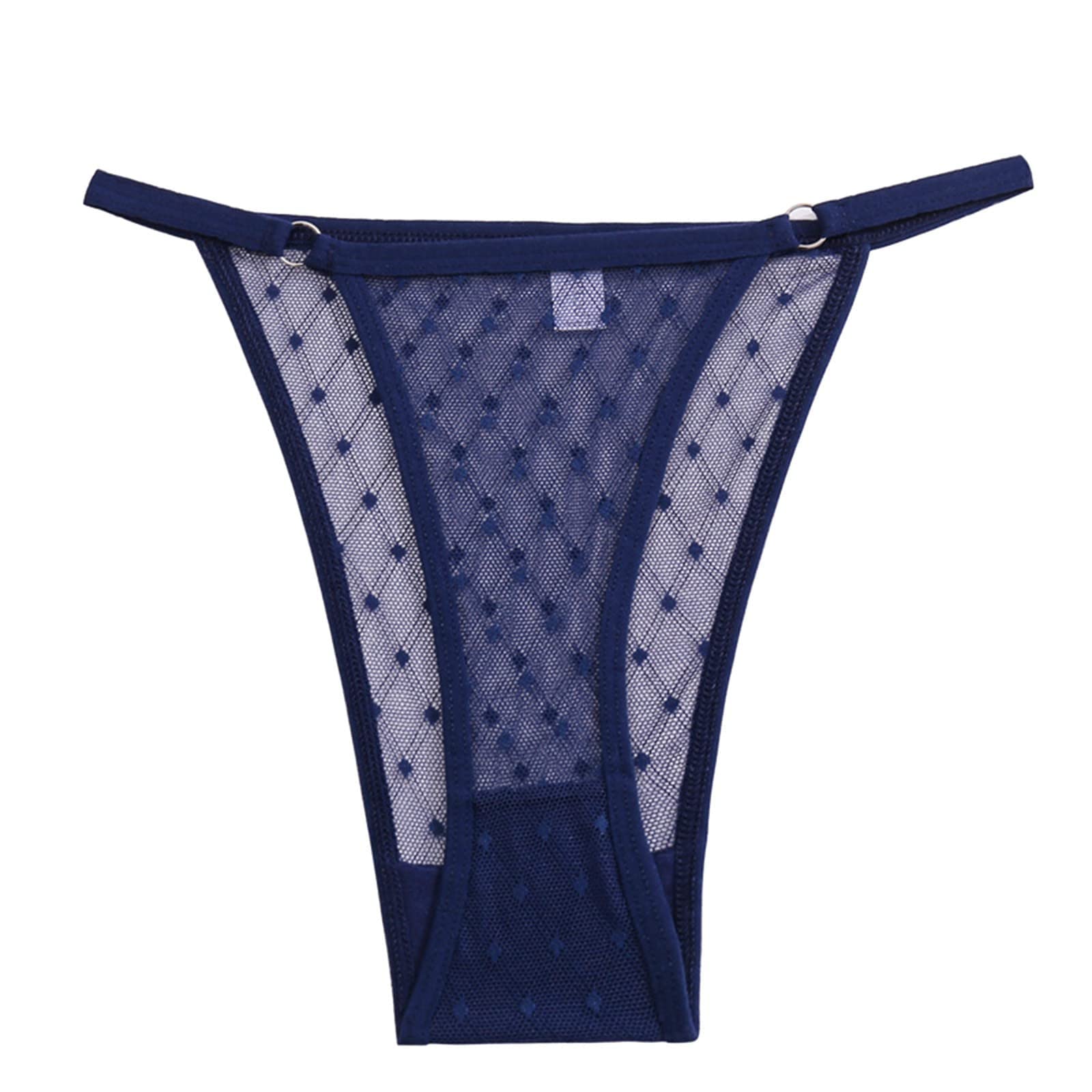 Women's Lingerie - Solid Color Lace Seamless Thong Panties | Breathable Hollow Out Underwear for Comfort & Style | Perfect for Daily Wear, Date Nights & Special Occasions