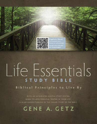Life Essentials Study Bible - Hardcover Indexed with Biblical Principles for Daily Living | Perfect for Personal Devotion, Bible Study Groups & Spiritual Growth