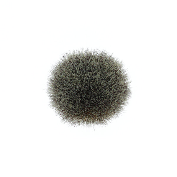 28mm Flat Top Synthetic Shaving Brush Knot - Dense & Soft for Smooth Lather, Perfect for Wet Shaving & Beard Grooming at Home or Salon