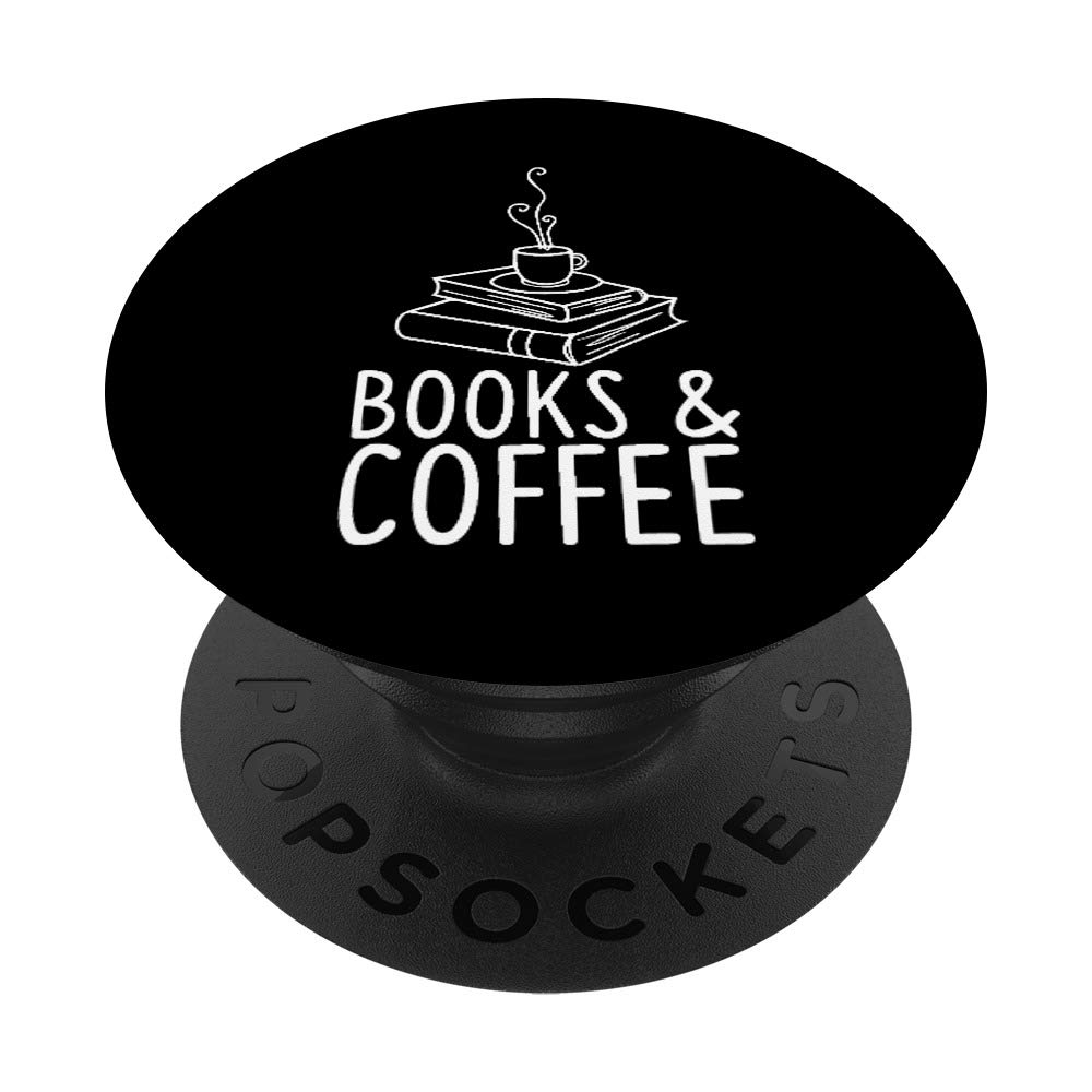 Funny Coffee Lover Gift - Books and Coffee Latte Addict Mug - Perfect for Bookworms & Coffee Enthusiasts at Home or Office