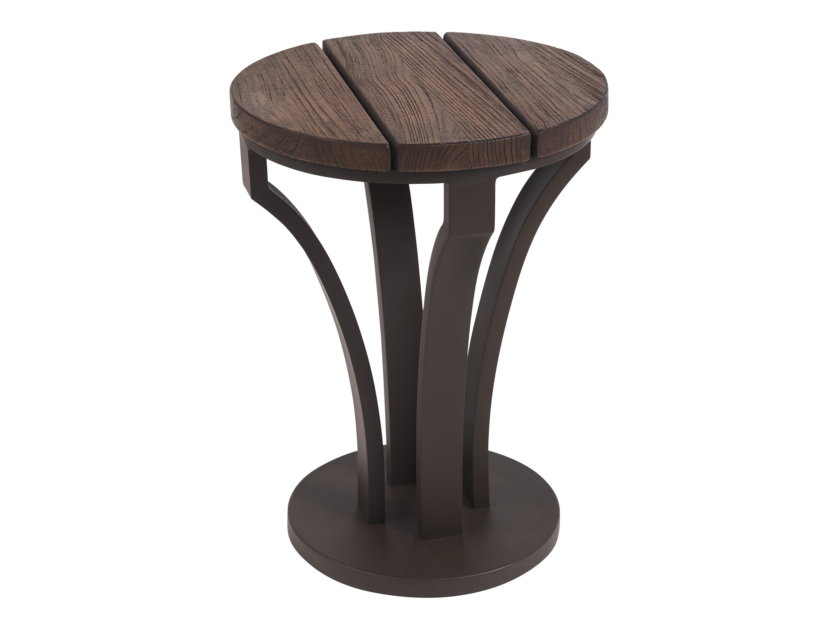 Modern Accent Table 3350 - Dark Brown Wooden Side Table for Living Room, Bedroom, or Entryway - Perfect for Home Decor and Small Space Furniture