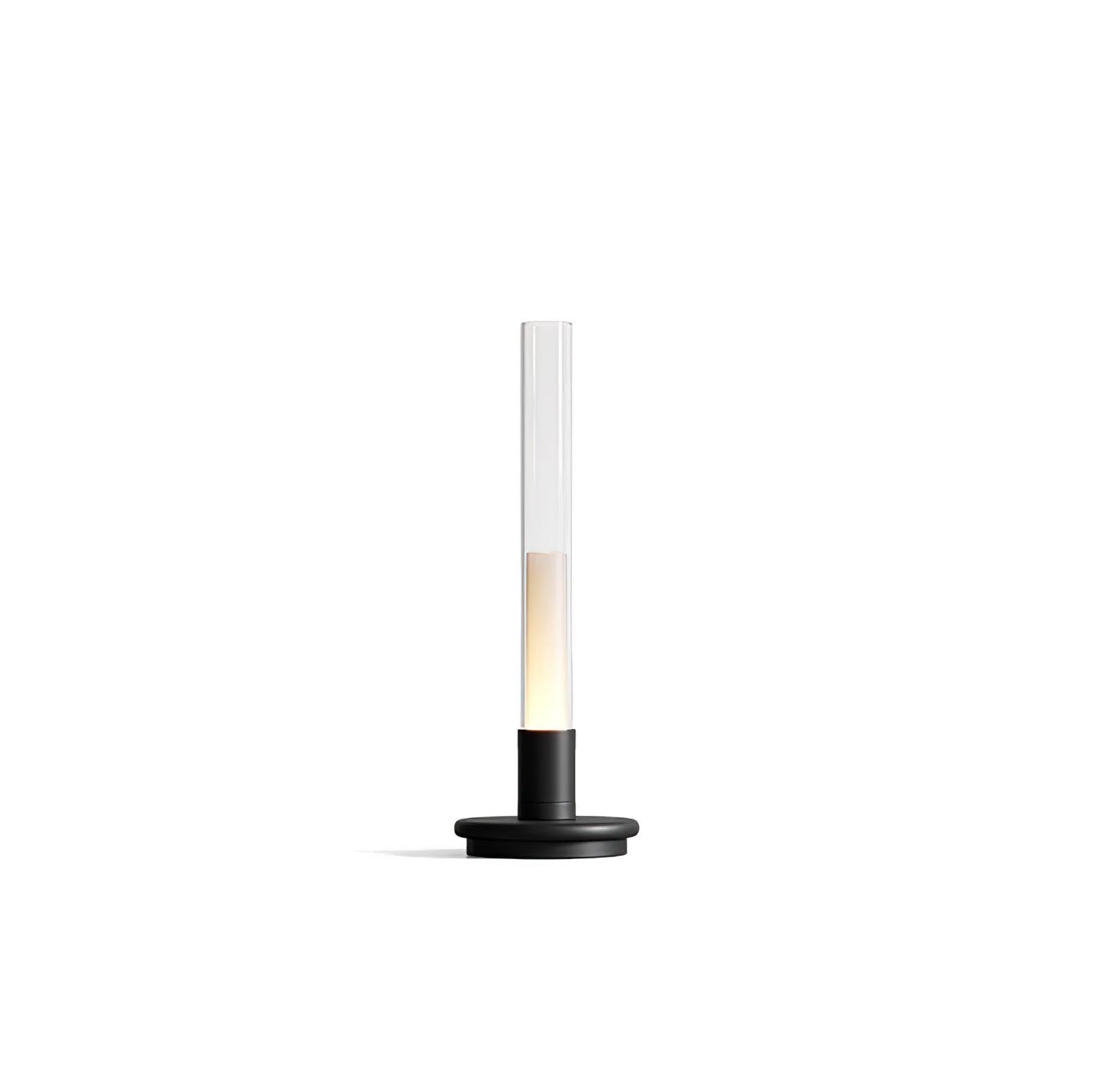 Rechargeable LED Column Table Lamp with Built-in Battery - Perfect for Bedroom, Living Room, and Office Night Light