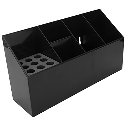 Professional Hairdressing Scissors Storage Box - Safe & Space-Saving Organizer for Salon Tools, Barbers & Stylists (Black) | Perfect for Salon, Home & Travel Use