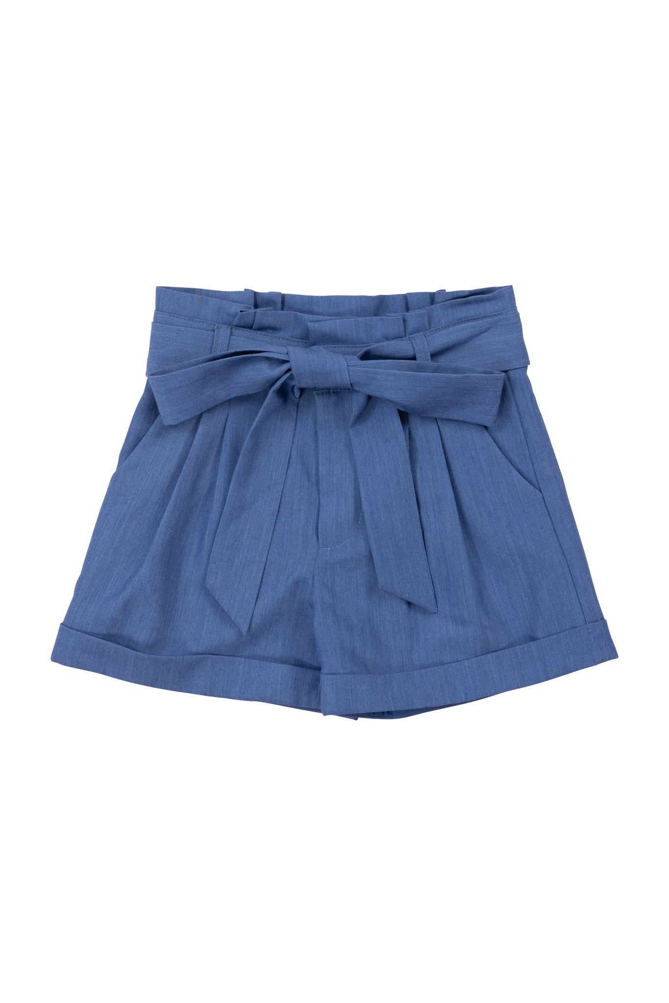 Mini Maria Shorts in Chambray - Women's Casual Denim Shorts for Summer, Beach, and Travel | Comfortable & Stylish
