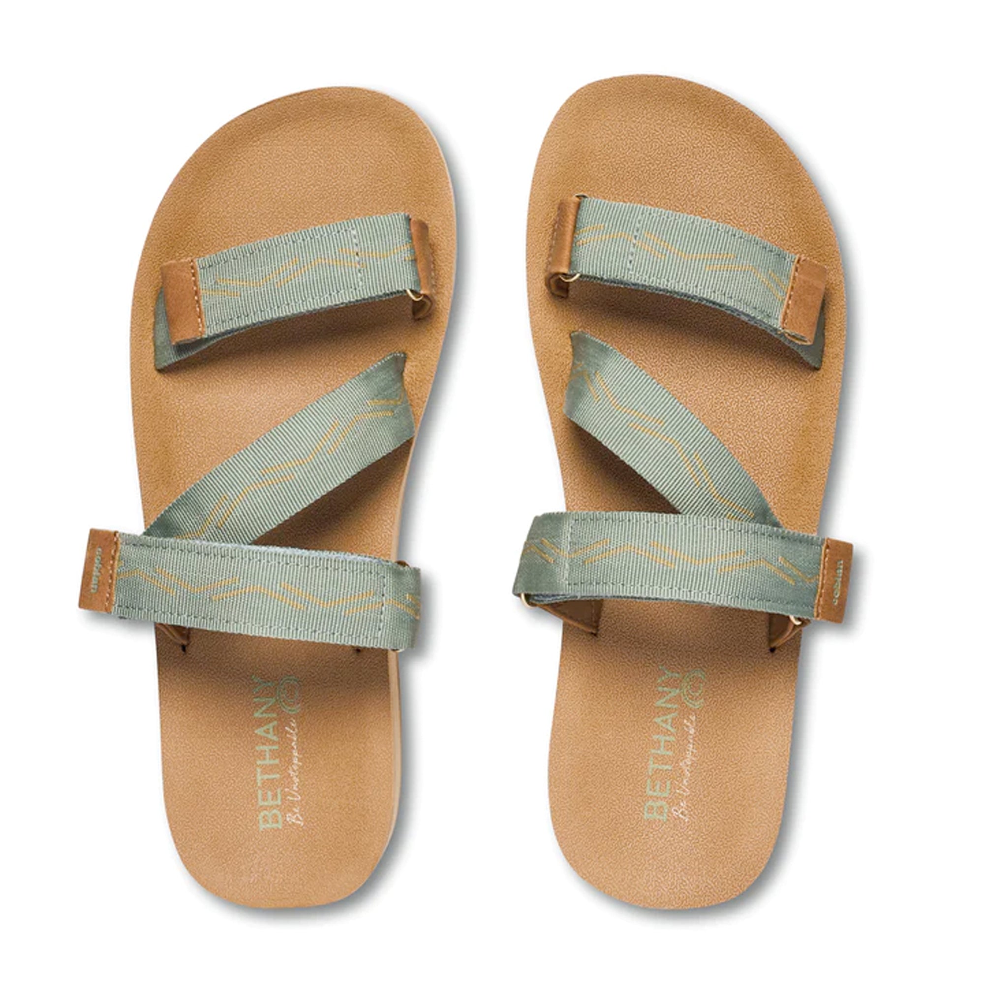 Cobian Bethany Waimea Rise Women's Comfortable Walking Sandals - Sage Green | Perfect for Beach, Vacation & Summer Outfits