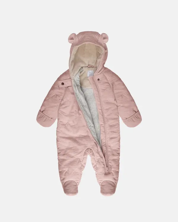 Baby Snowsuit Airy Warm Winter Outfit for Infants 6-12 Months - Cameo Color | Perfect for Outdoor Play, Snow Day Adventures & Cold Weather Protection