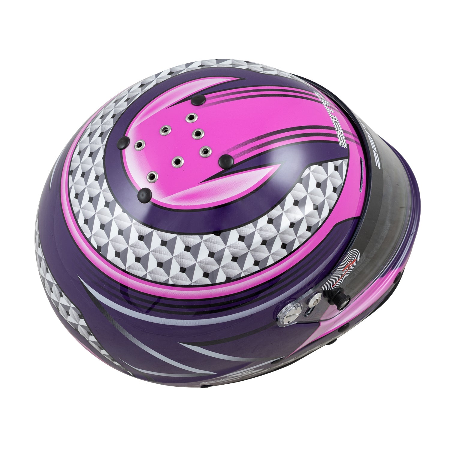 Zamp RZ 62 Aramid Graphic Snell SA2020 Racing Helmet - Lightweight Motorcycle Racing Helmet for Track & Street Use - Perfect for Motorsports, Auto Racing & High-Speed Performance Driving