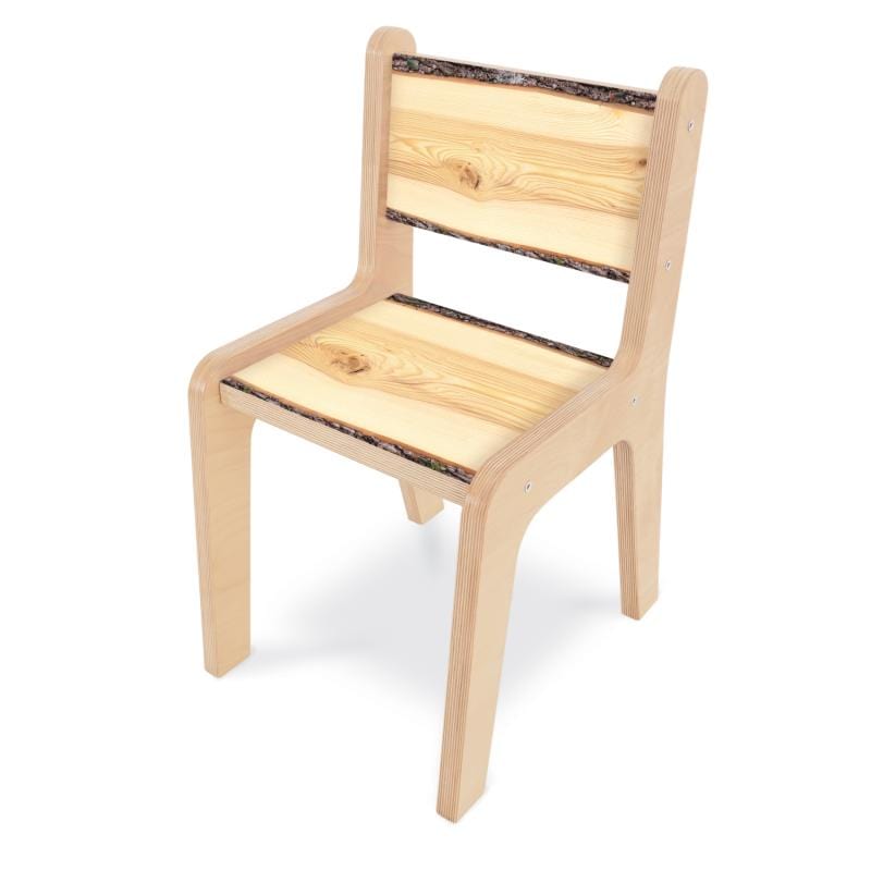 Live Edge Wood Chair - 14