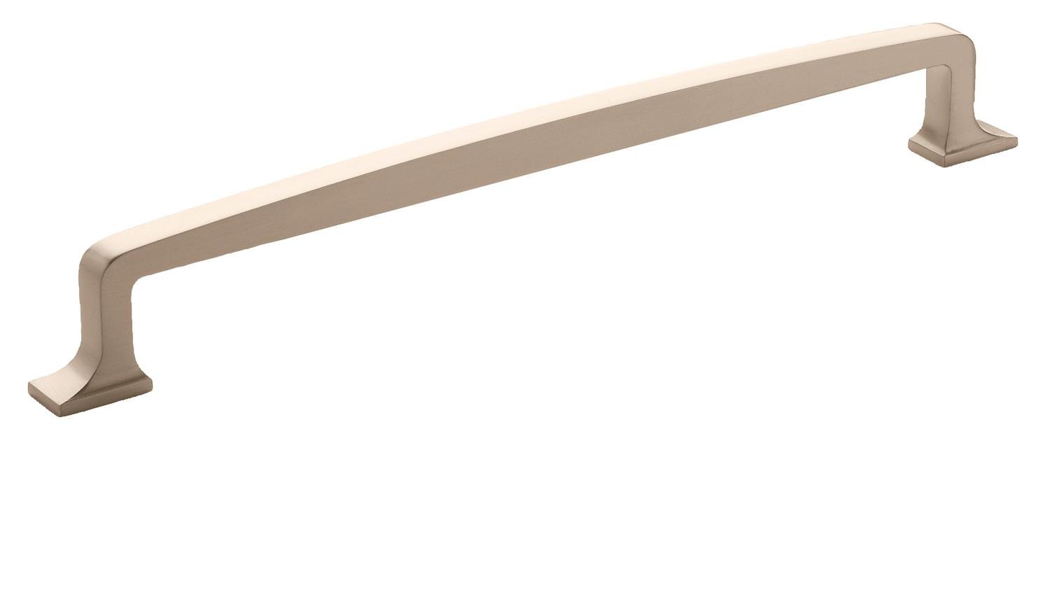 Amerock 12 Inch Satin Nickel Appliance Pull - 305mm Center to Center - Westerly Drawer Handle & Cabinet Hardware (1 Pack) - Perfect for Kitchen Cabinets, Bathroom Vanities & Furniture Upgrades